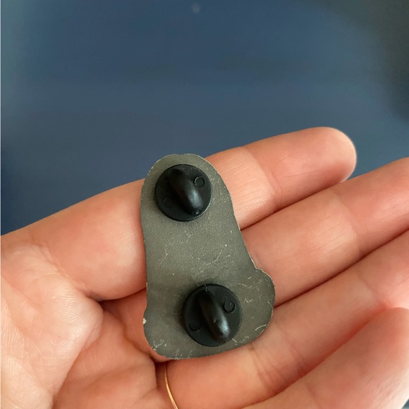 Set of Two Halloween Metal Goth Pins - Picture 3 of 5